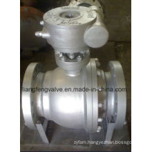 Trunnion Mounted Ball Valve Flange End with Stainless Steel